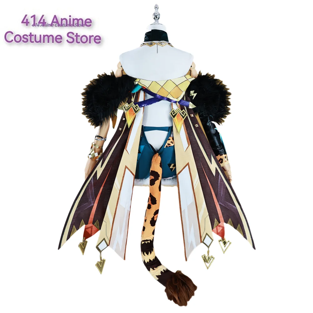 Парик для косплея из игры GenshinImpact xilонен сексуальная форма ремесленника Nanatzcayan