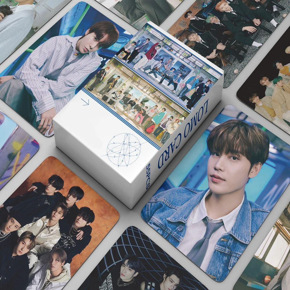 Альбом карт Lomo Вселенная KPOP 55 шт./компл. 2022 открытка мечта фотооткрытки для
