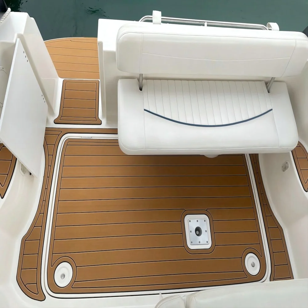 2002 Bayliner 2855 Custom Swim Platform Pad Лодка из пенопласта EVA Напольный коврик тикового дерева