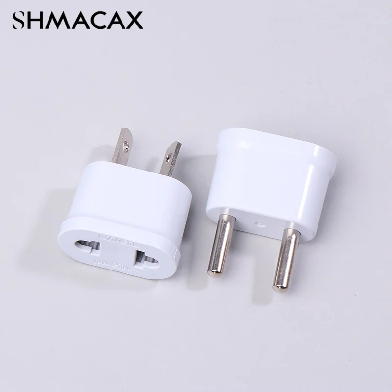 Дорожная штепсельная вилка маленькая Европейская стандартная стандарта США