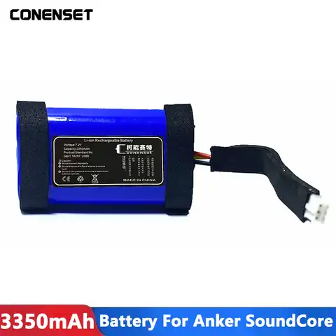 Аккумулятор PA19 PA12 7,4 В для беспроводной Bluetooth-колонки Anker Soundcore 3 Motion PLUS + A3116011 A3117