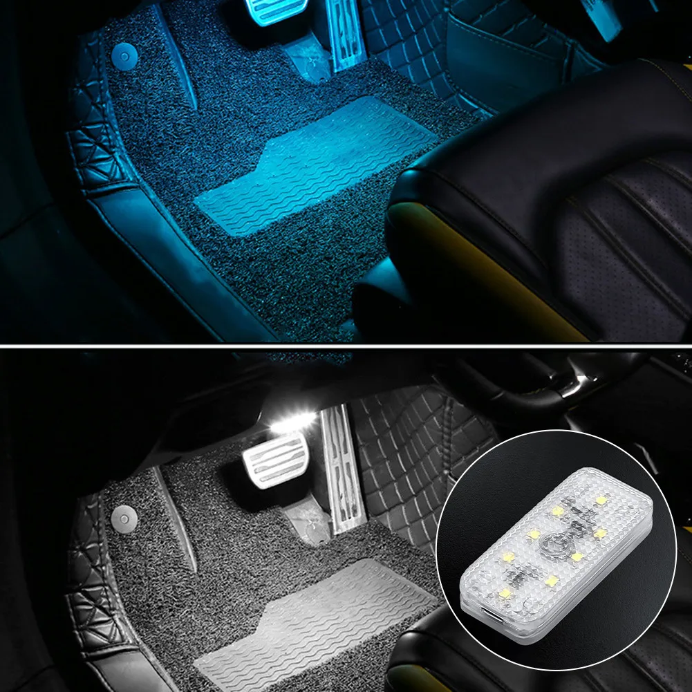 

Mini USB Car LED Atmosphere Light Touch Switch Voice Control Lamp Universal Reading Lights Mini Decorative Lamp Car Accessories