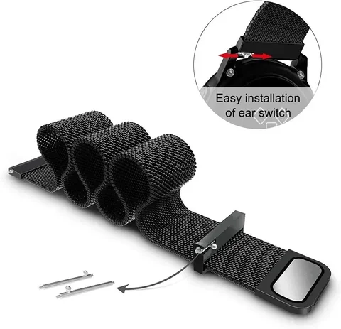 Магнитный Milanese ремешок Geekthink для Samsung Galaxy Watch 7 6 5 4 40 44 мм  Huawei 4 GT3