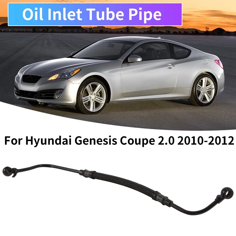 Автомобильная маслоотводящая трубка 282402C400 подача масла для Hyundai Genesis Coupe 2 0 10-12