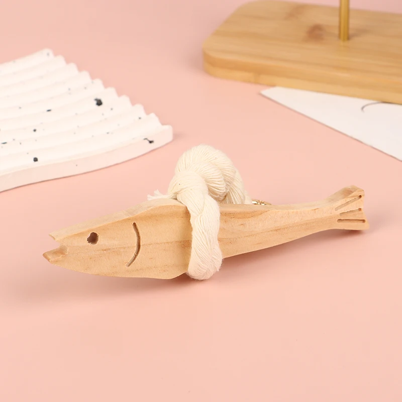 Деревянная рыба Pollack орнамент для автомобиля зеркало заднего вида интерьерные