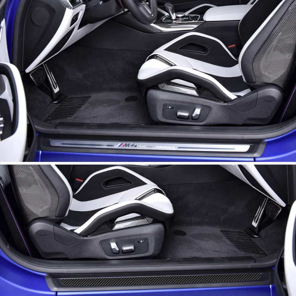 

Накладка на порог для BMW M4 G82 G83 2021 2022 2-Door Coupe