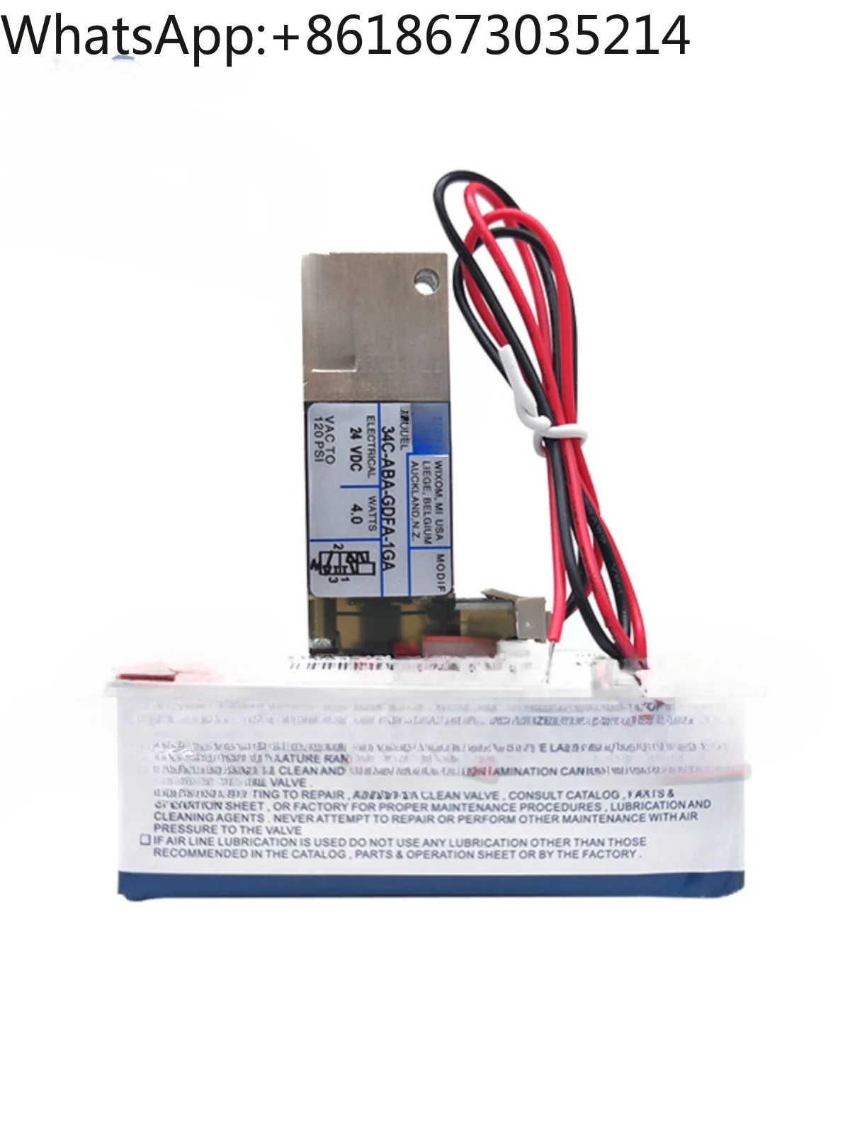 Соленоидный клапан 34C-ABA-GDFA-1GA/34B-ABA-GDFA-1GA/34B-ABA-GDFA-1KA