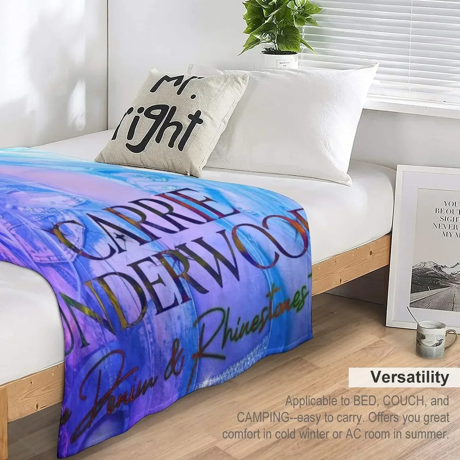 Джинсовое одеяло Carrie Tour 2022 masmay плед на диване роскошное утолщенное для дивана