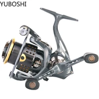 yuboshi new high quality double metal rocker 5 21 fishing reel 41bb saltwater carp spinning fishing wheel