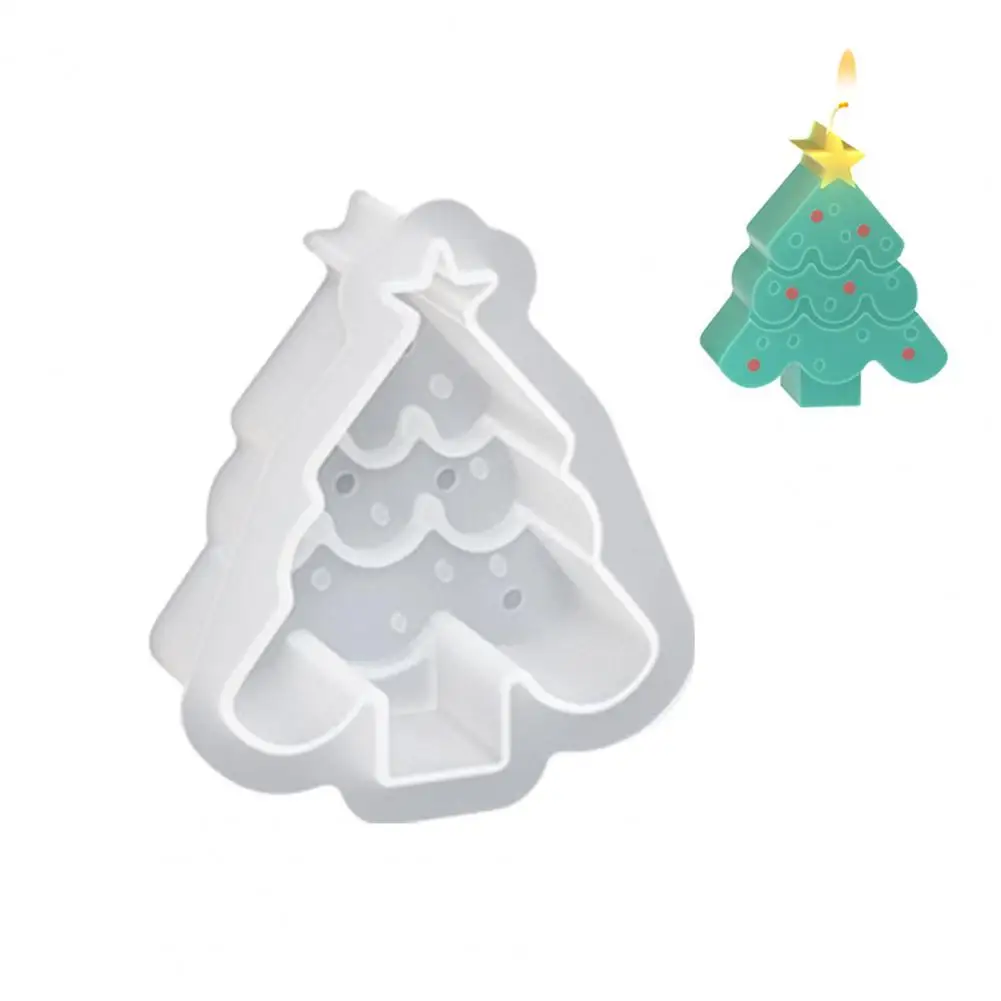 Форма для изготовления мыла Рождественская Снежинка лось силиконовая форма