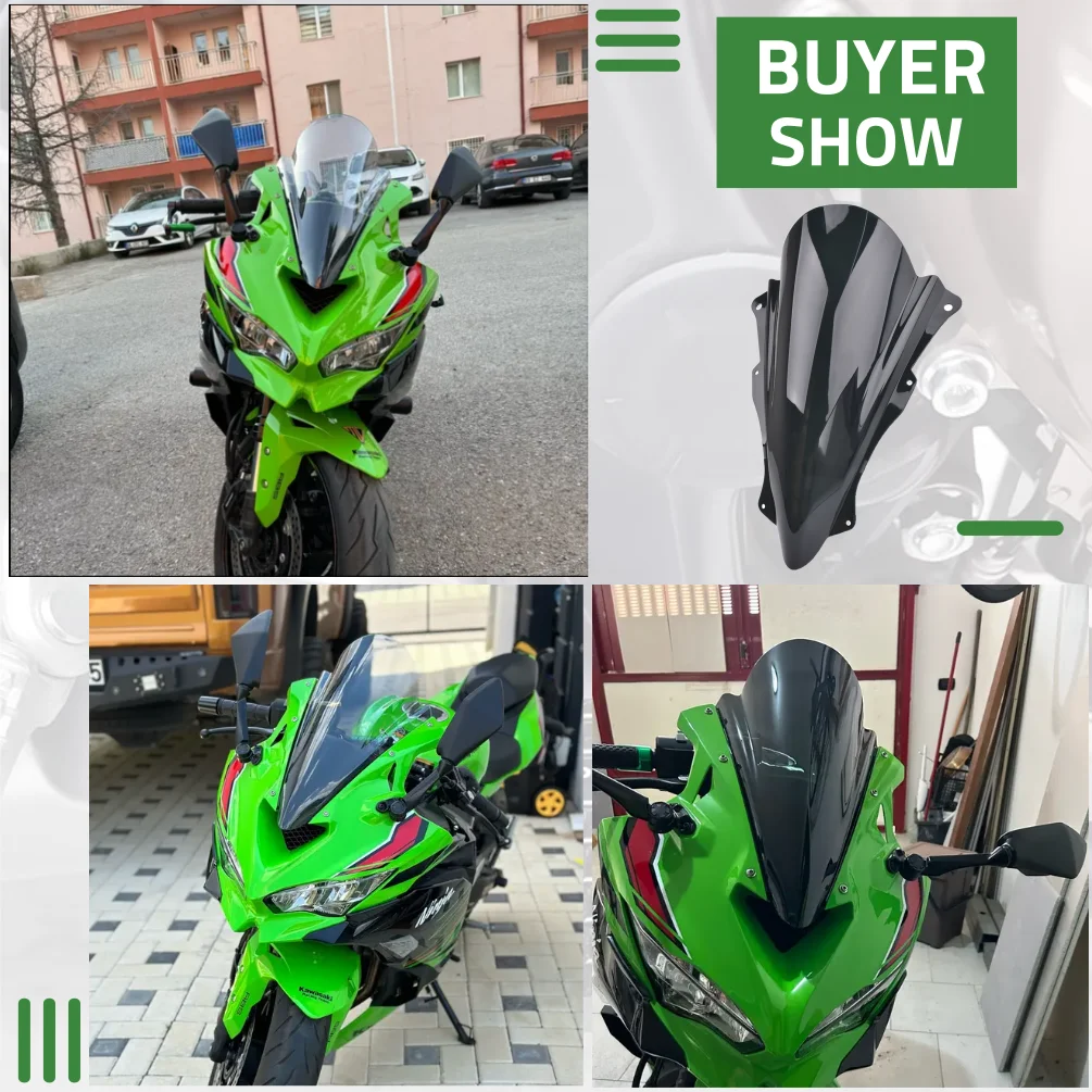 Для Ninja ZX-4RR ZX-4R передний ветрозащитный экран воздушные дефлекторы для Kawasaki ZX 4R 4RR