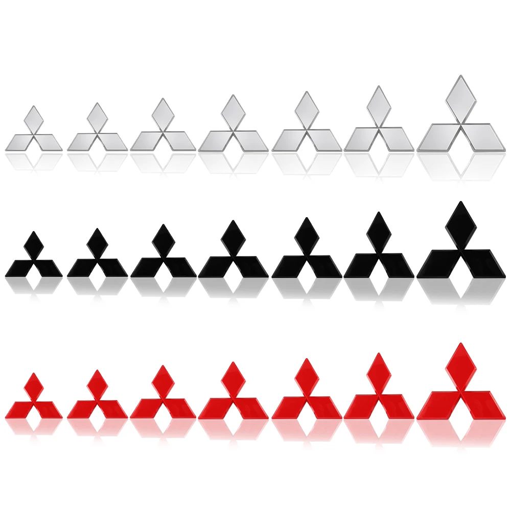 Автомобильная передняя решетка наклейка задняя эмблема багажника для Mitsubishi