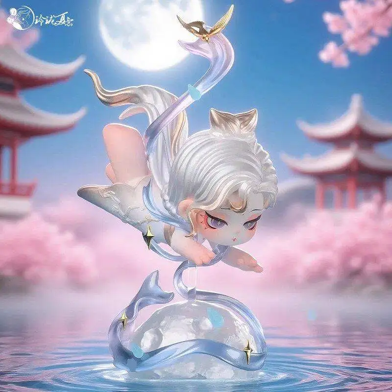 Фото Аутентичная серия DODOSUGAR Linglong Xiayi Shyi Everlasting Regret Song, глухая коробка, настольное украшение, окружающая кукла, подарки №5