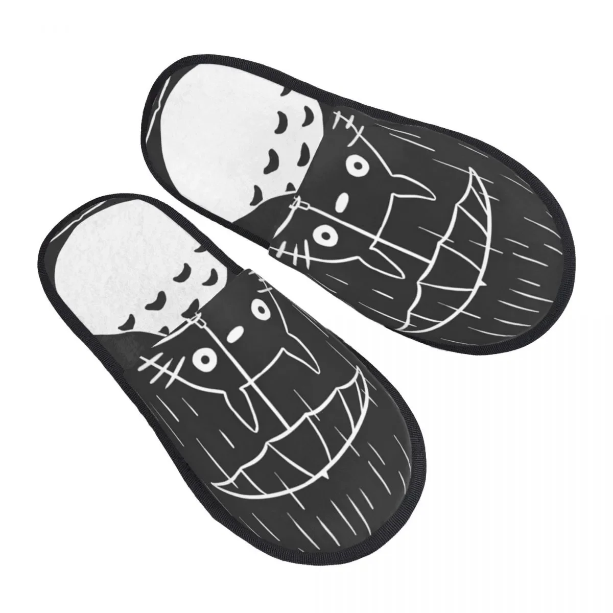 

Мой сосед Тоторо, аниме, удобные шлепанцы с пенным наполнителем с эффектом памяти, женские туфли Hayao Miyazaki, манга, спа, домашняя обувь