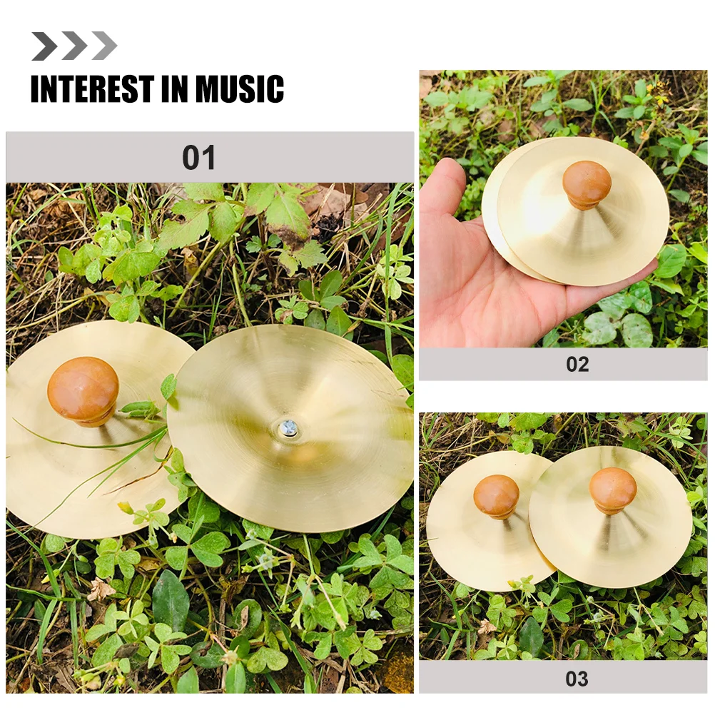 Детский ударный инструмент для большого пальца 4 шт. металлические маленькие