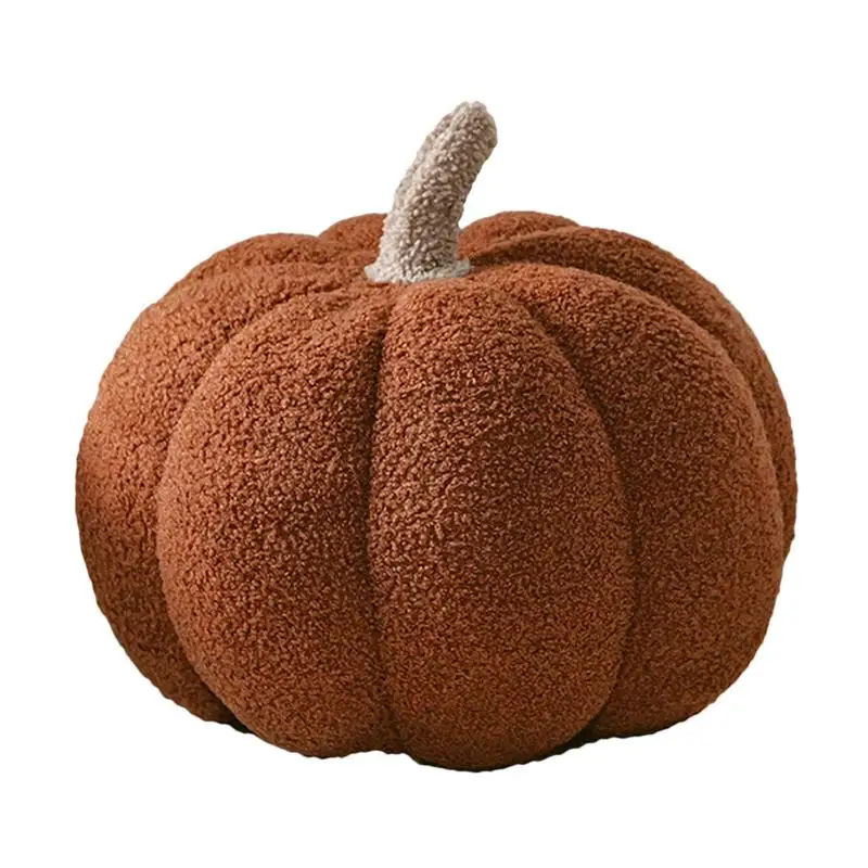 

Fluffy Pumpkin Pillow Artificial Pumpkins For Decorating Fall Home Decor For Halloween Fall Harvest Festival Thanksgiving