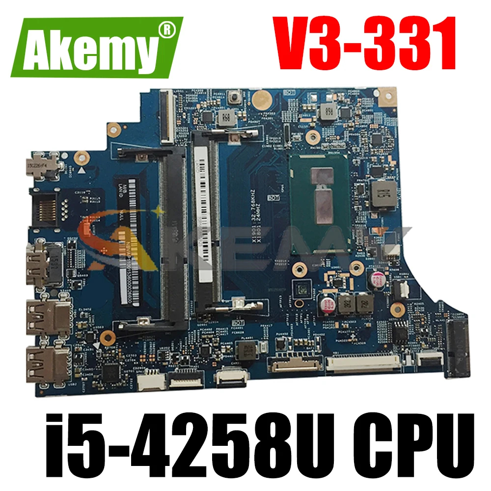 

For ACER Aspire V3-331 i5-4258U Notebook Mainboard 13334-1 SR18A DDR3 Laptop Motherboard