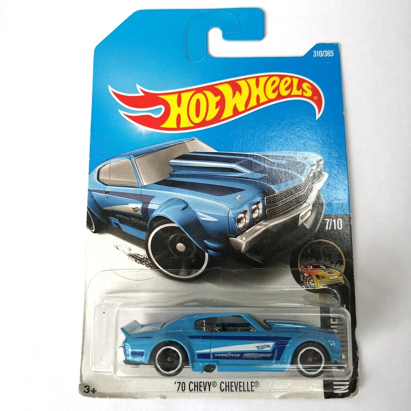 2017-310 HOT WHEELS 1:64 70 CHEVY CHEVELLE литые модели автомобилей в подарок