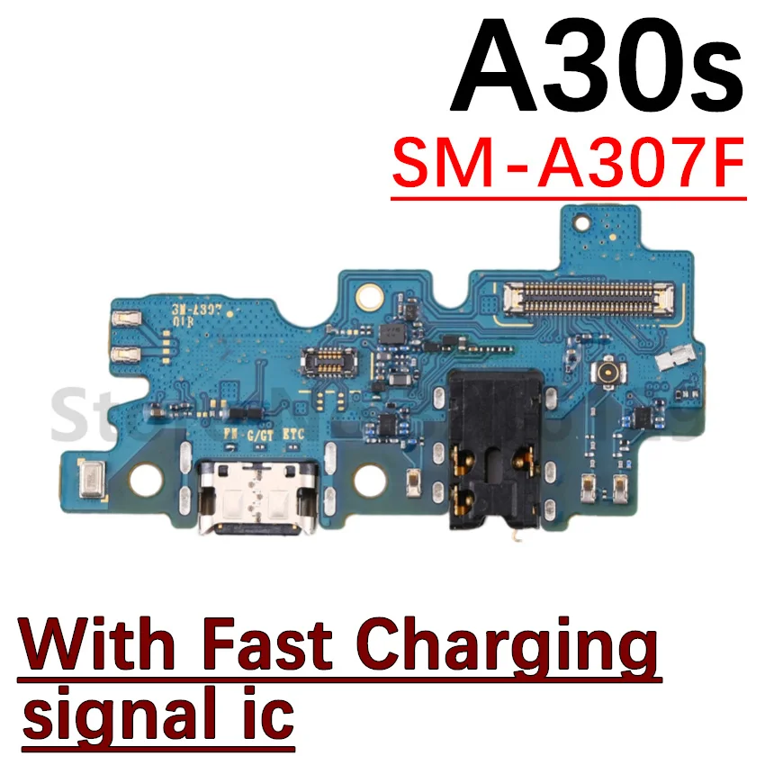 Фото Соединитель док-станции, USB-порт для зарядки для Samsung Galaxy A10s, A20s, A30s, A50s, A70s, материнская плата, гибкий кабель №4