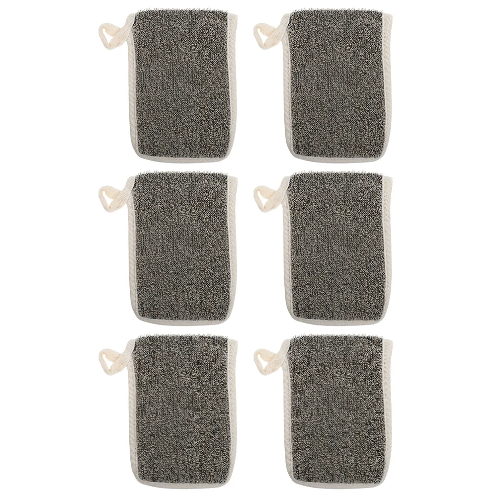 

6pcs Foaming Nets Facial Blister Cleansing Nets Soap Bubble Pouches Soap Bags