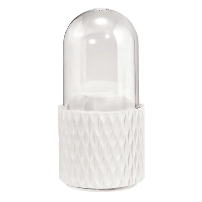 

Держатель для кистей для макияжа, контейнер, водонепроницаемый косметический Органайзер с пылезащитной крышкой, 5 отделений, аксессуары для туалетного столика