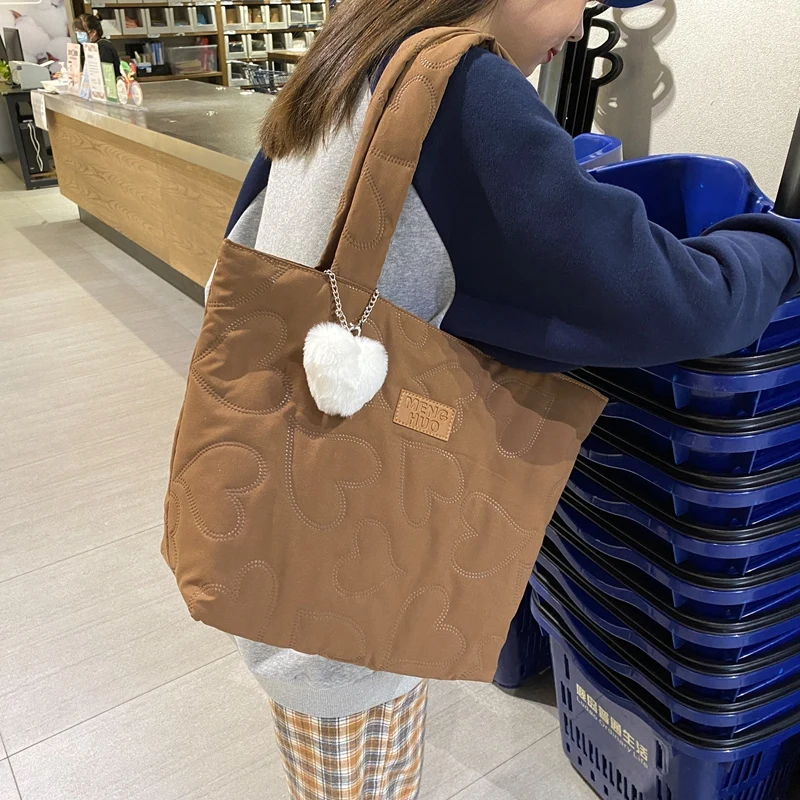 

Joypessie Girls Fashion Cute Shoulder Bag Casual Bookbag College Schoolbag Women Make Up Bag Kawaii Winter Envelope Bag Travel
