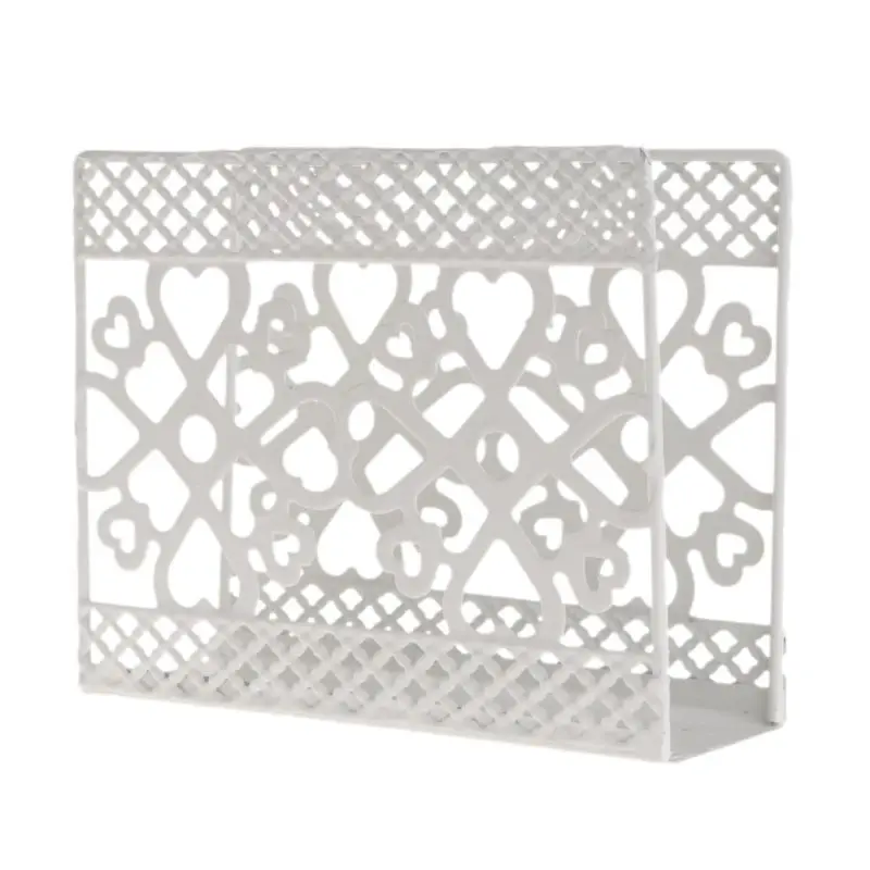 

Metal Napkin Serviette Holder Dispenser Paper Tissue Rack Home Party Table Decor