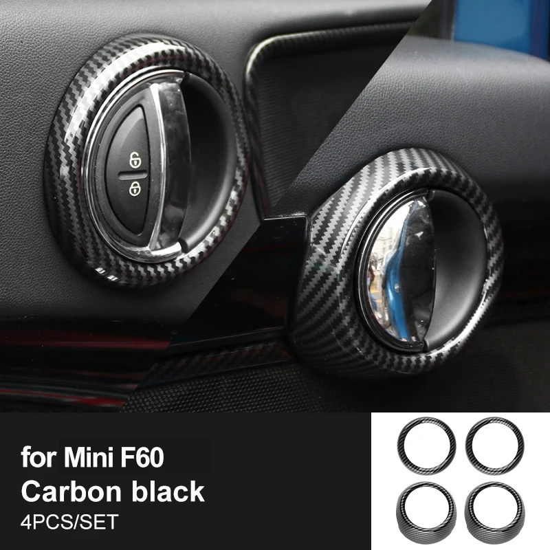 

4 шт., декоративные кольца-наклейки на дверную ручку автомобиля