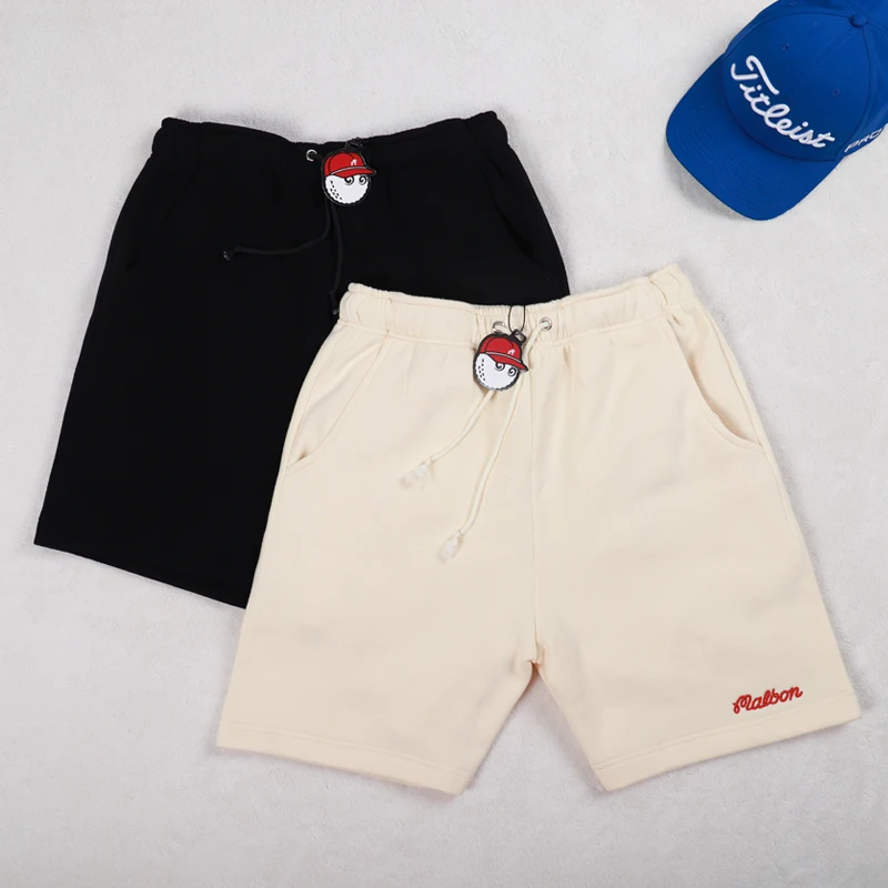 

Шорты для гольфа мужские спортивные плюшевые американские шорты Свободные повседневные Капри Мужская одежда для гольфа