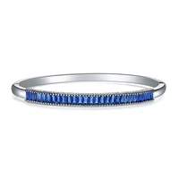 fashion luxury cubic zircon stainless steel bangle charm bracelet bangles for women bangle cuff wristband jewelry
