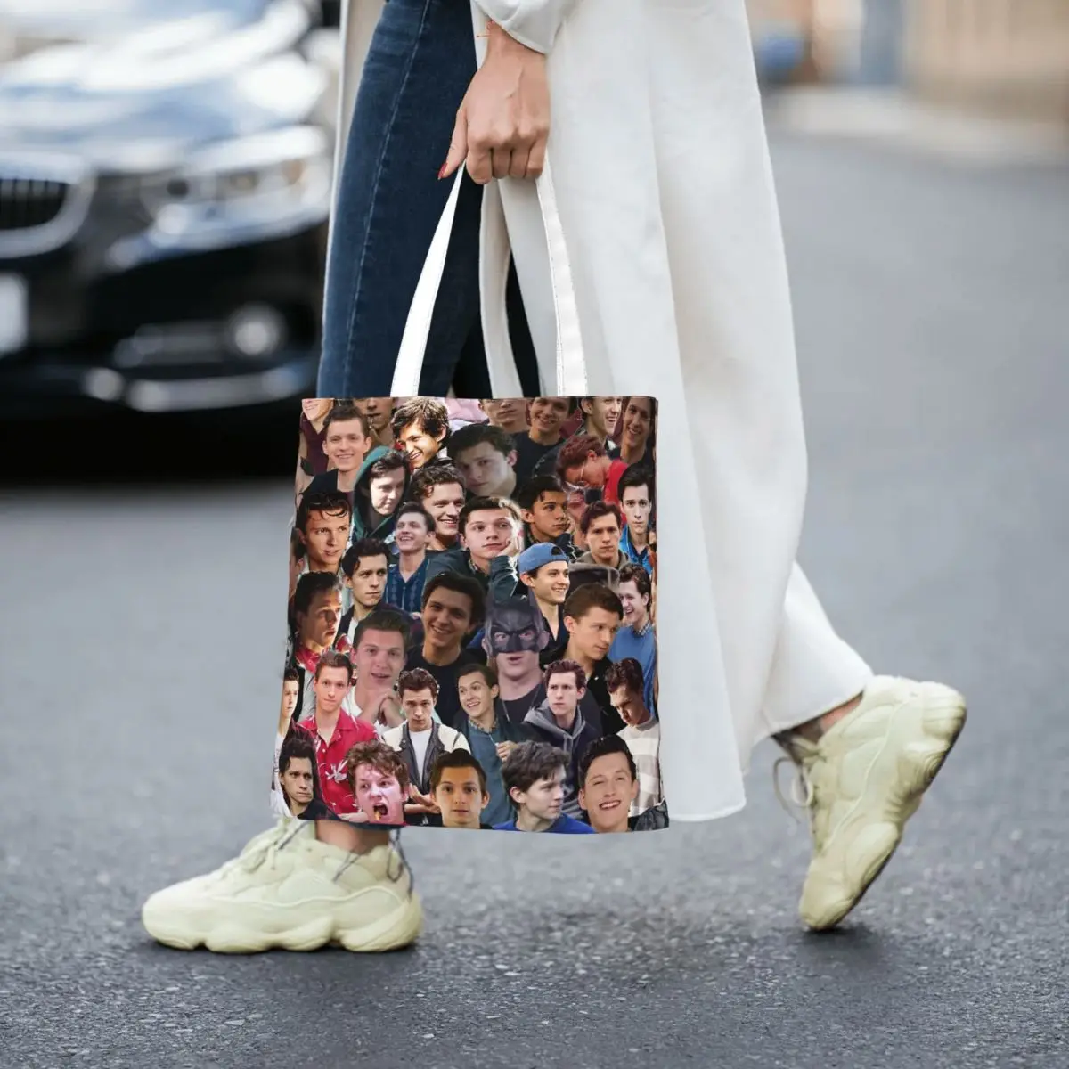

Tom Holland College Women Totes canvas handbag canvas shopping bag