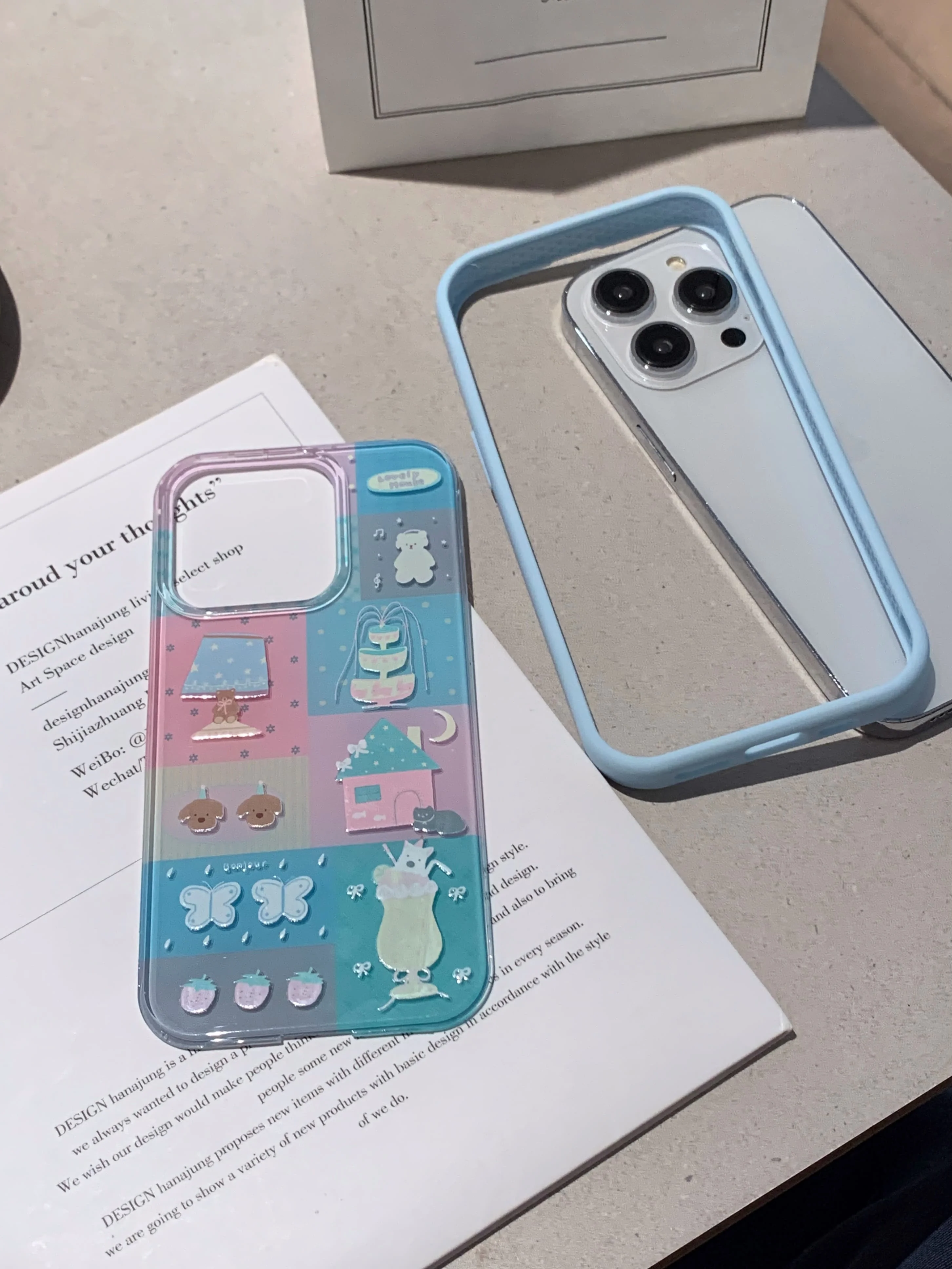 Милые наклейки в Корейском стиле Ins шикарный чехол шашки для iPhone 15 14 13 Pro Max Plus