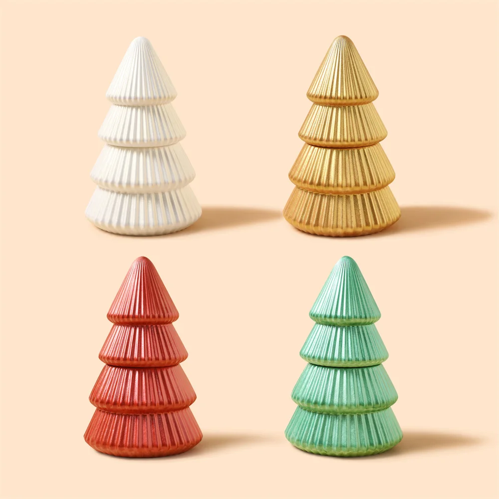 Рождественский водонепроницаемый блестящий цветной акриловый глянцевый