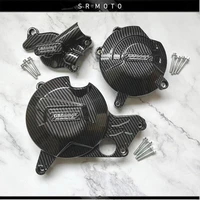motorcycle secondary engine cover set case for gbraing for suzuki dl650 v strom 2017 2019