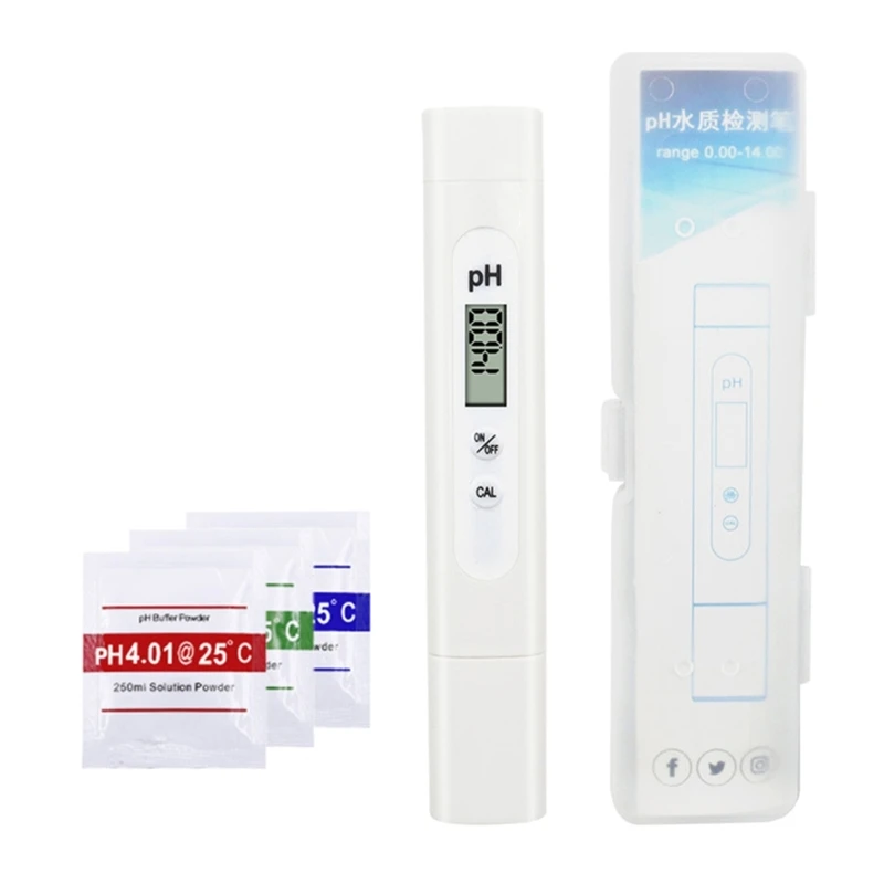 

PH Meter Water Quality Tester Water Quality Testing Digital PH Tester Portable