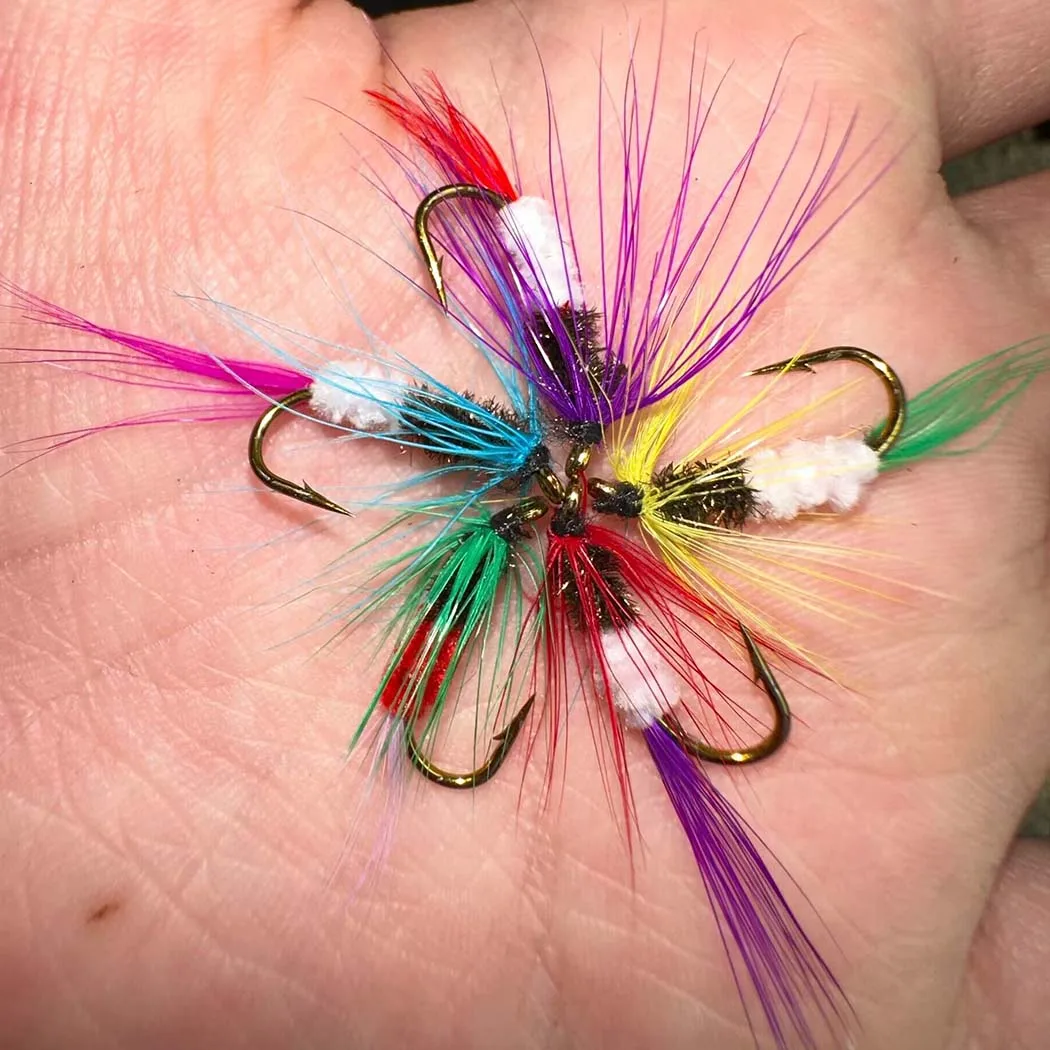 

15Pcs Realistic Nymph Scud Fly for Trout Fishing Artificial Insect Bait Lure Scud Worm Fishing Lure To Catch Salmon Trout