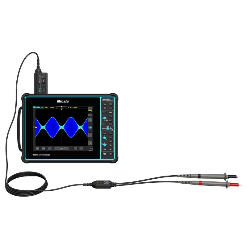 Фото Новый высоковольтный дифференциальный пробник Micsig DP750-100, 750В, 100МГц, для осциллографа, коэффициент уменьшения 50X/500X, 1 шт. №2