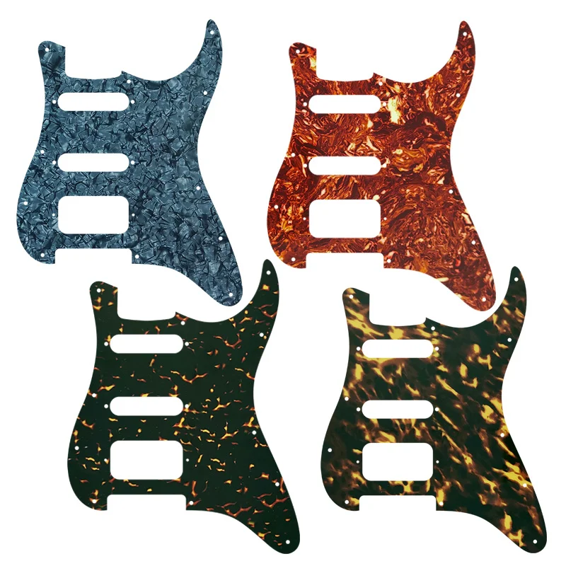 

Guitar Parts For USA\Mexico Fd Strat 72' 11 Screw Hole Standard St Humbucker Hss Guitar Pickguard Scratch Plate No Switch Hole