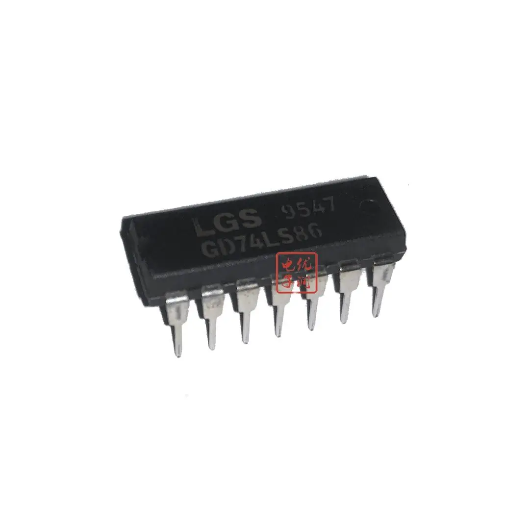 

10PCS/ GD74LS86 SN74LS86AN [New Imported Original] DIP-14 Gate and Inverter Chip