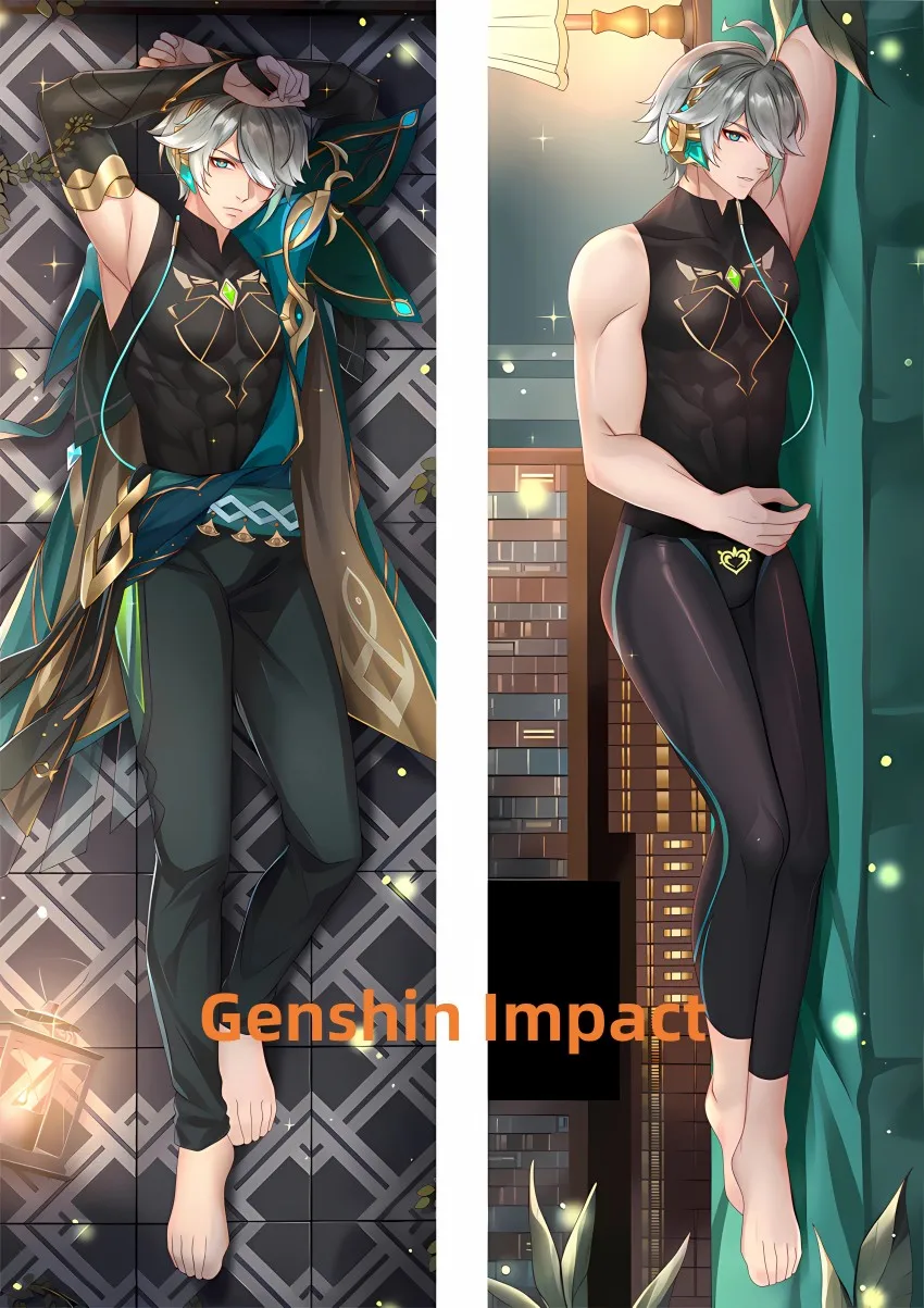 

Dakimakura Anime Pillow Case Genshin Impact Double-sided Print Of Life-size Body Pillowcase Gifts Can be Customized