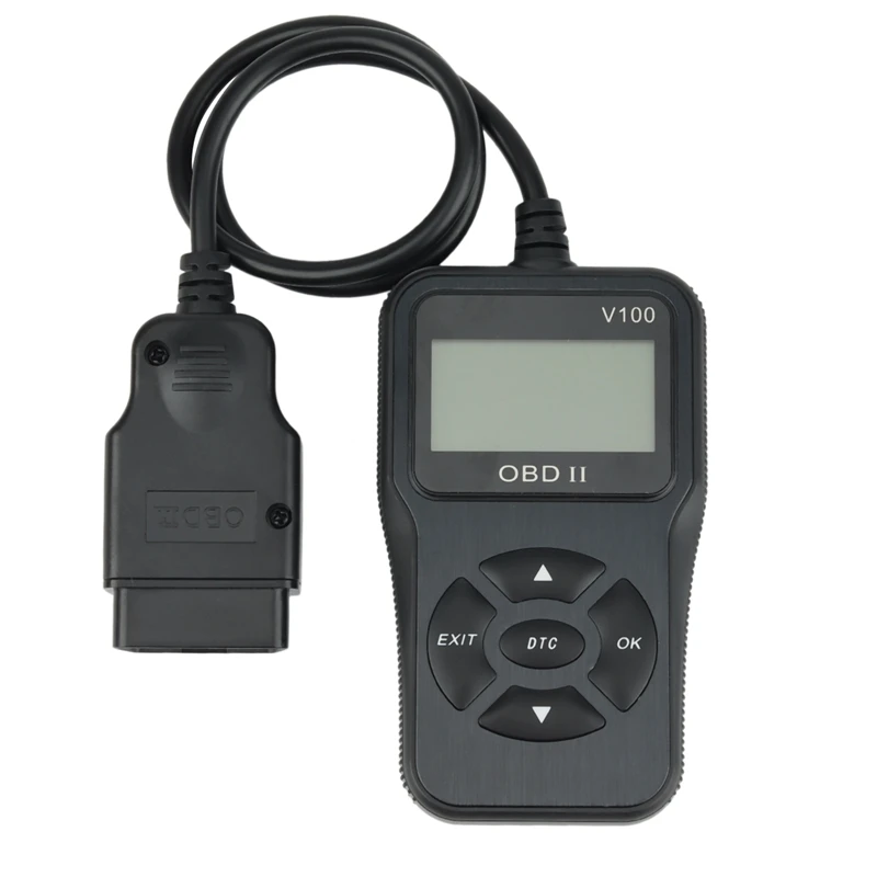 

V100 OBD2 Automatic Scanner Handheld Multifunctional 6-Language OBD 2 Automatic Diagnostic Tool