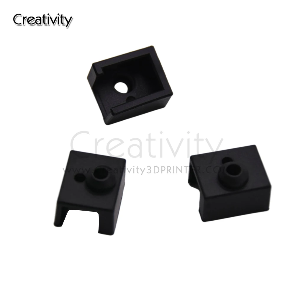 3D оригинальный 3шт./лот нагревательный блок силиконовая крышка для экструдера