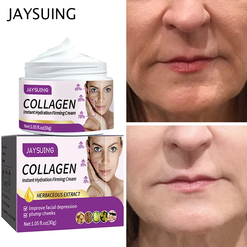 Anti Wrinkle Face Cream Firming Lift Up V Double Chin Anti-Aging Repair Products Fade Fine Lines Moisturizing Brighten Skin Care