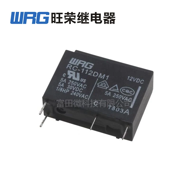 

5 шт. силовых реле WRG RC-105/112/124DM1