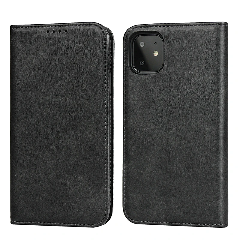 

Flip Leather Dustproof Wallet Case With Holder For iPhone 13 11 12 Pro Max Xs Max 12 13 Mini X Xr 8 7 6s 6 Plus Plain Phone Case