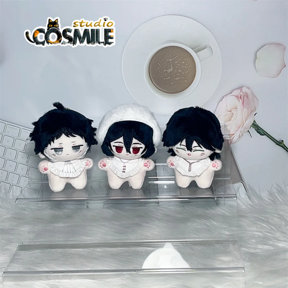 

Bungo Stray Dogs Fyodor Dostoevsky Ryunosuke Akutagawa Edogawa Rampo Stuffed Plushie Plush 10cm Doll Toy Keychain ML