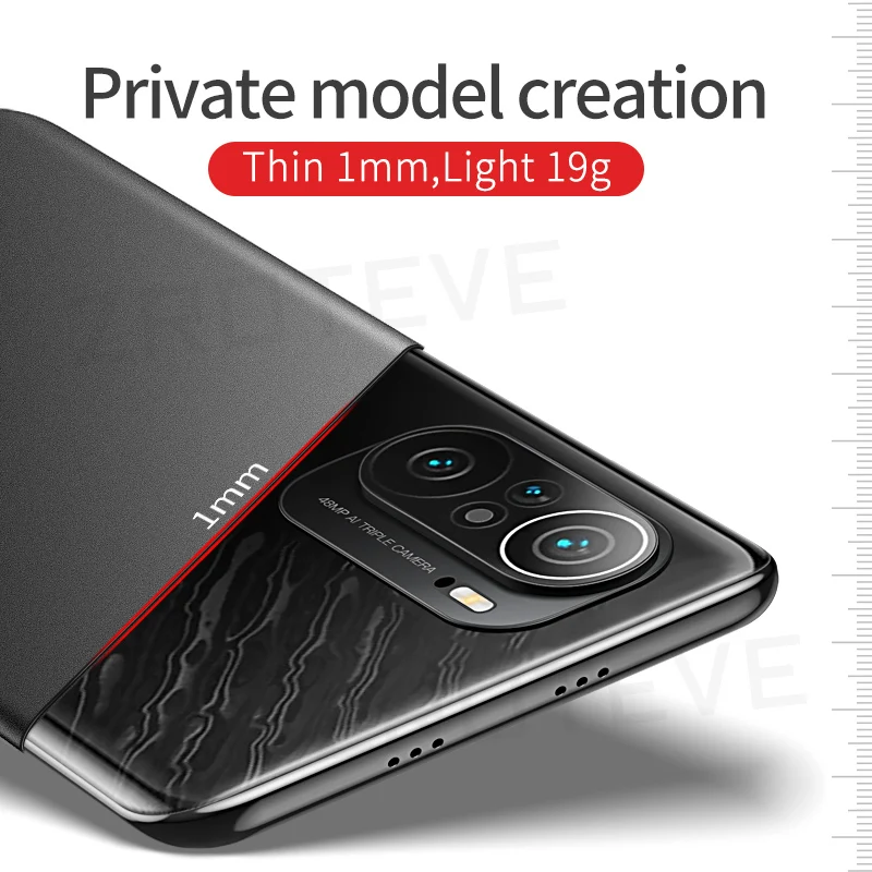 Redmi Note10 Case ZROTEVE Slim Hard PC Frosted Cover For Xiaomi Redmi Note 10 10S 10T 9S 9 11S 11 Pro Max Plus + Xiomi 5G Cases