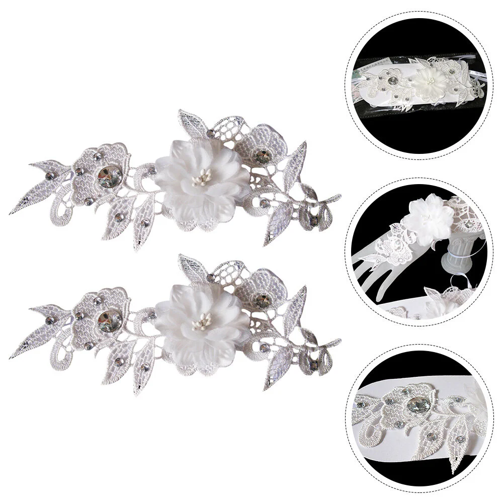 

1 pair of Wedding Gloves Lace Bridal Gloves Bridal Dress Gloves Wedding Supply