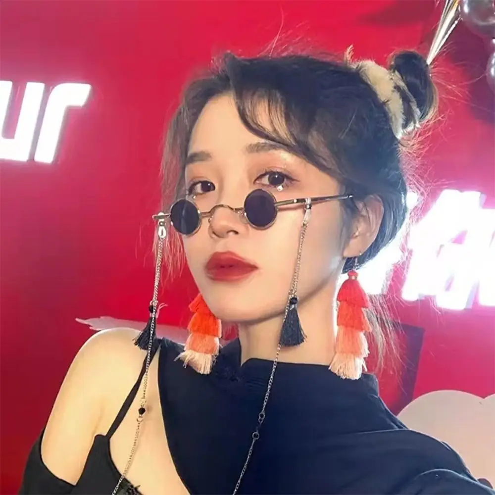 Солнцезащитные очки в круглой оправе для мужчин и женщин