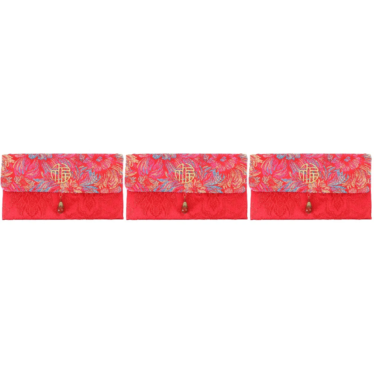 

Envelopeyear Storage Pouch Spring Festival New Hongbao Purse Silk Fashionable Chinese Festive Hong Portable Supplies Party Bao